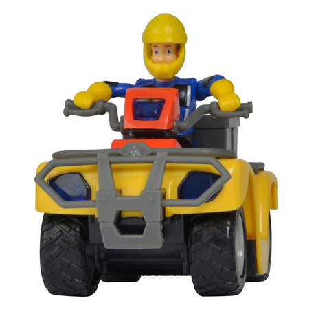 Simba brandmand sam legetøj quad bike med figur - action køretøj.