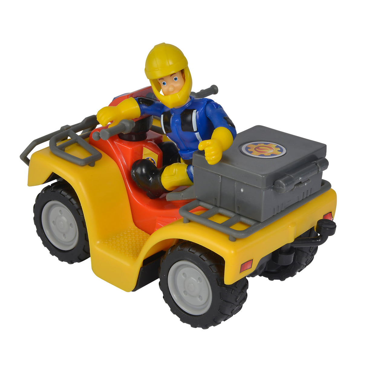 Simba brandmand sam legetøj quad bike med figur - action køretøj.