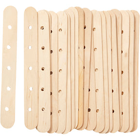 Creativ virksomhed https: www.cchobby.nl byggepinde-l-15-cm-b-1-8-cm-hul størrelse-4-mm-20-stykke-1-kasse