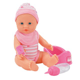 Nyfødt babydukke, der drikker og tisser simba 30 cm