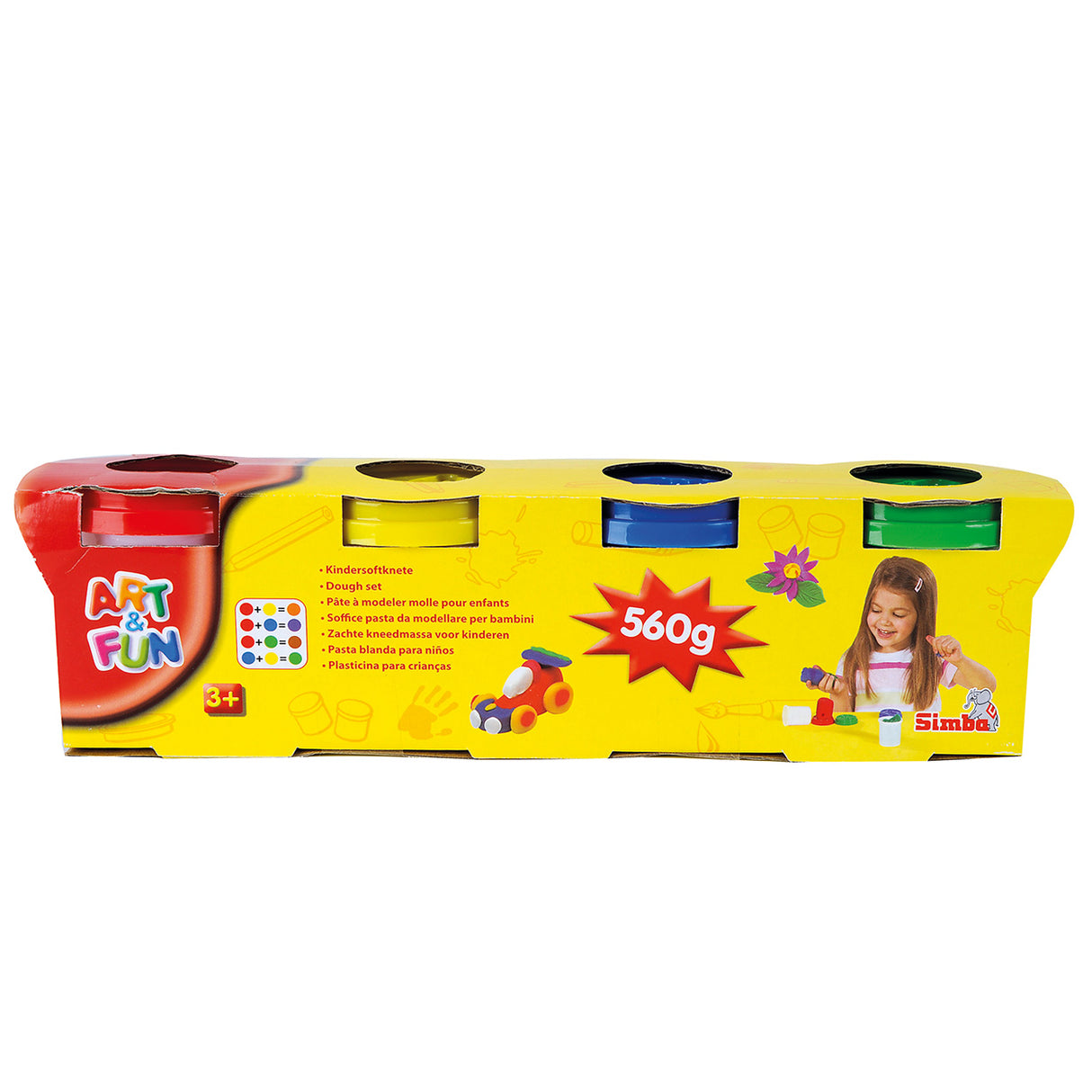Simba - kunst sjov blød dej - plasticine - modellering - fra 3 år