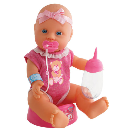 Nyfødt babydukke med tilbehør, 4 stk.