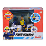 Simba brandmand sam politi motorcykel