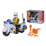 Simba brandmand sam politi motorcykel