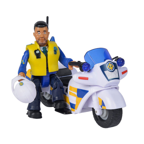 Simba brandmand sam politi motorcykel