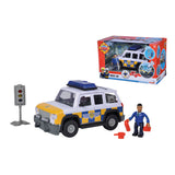 Simba Fireman Sam Police Auto 4x4 med figur