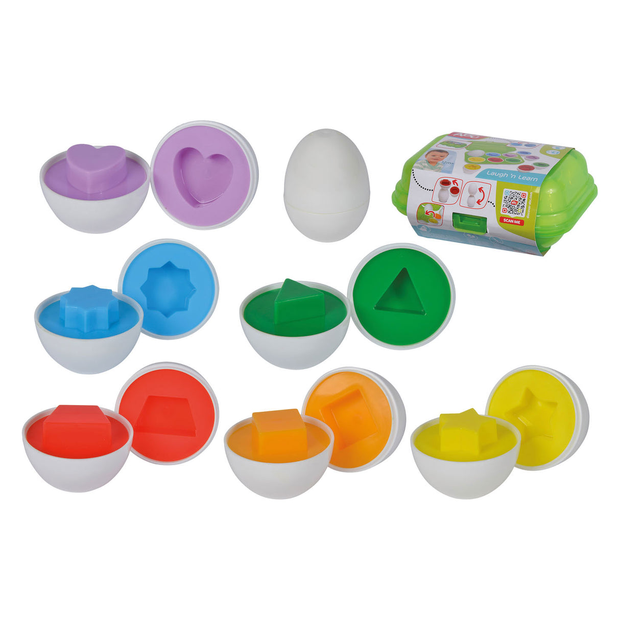 ABC Vormens Sorter æg