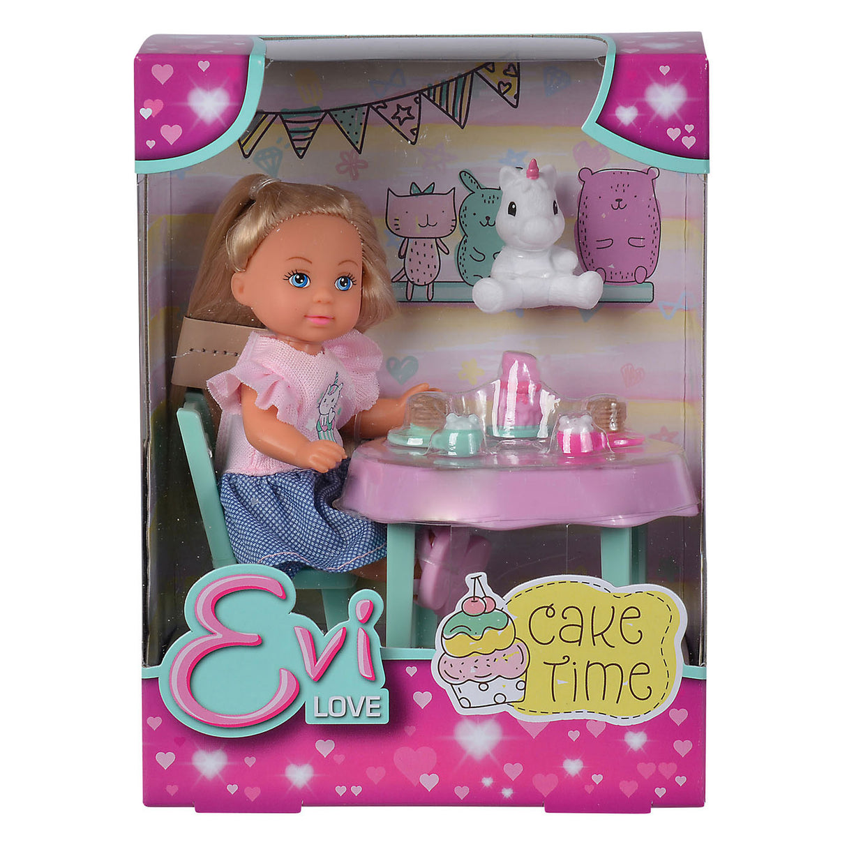 Evi elsker cake time mini dukke
