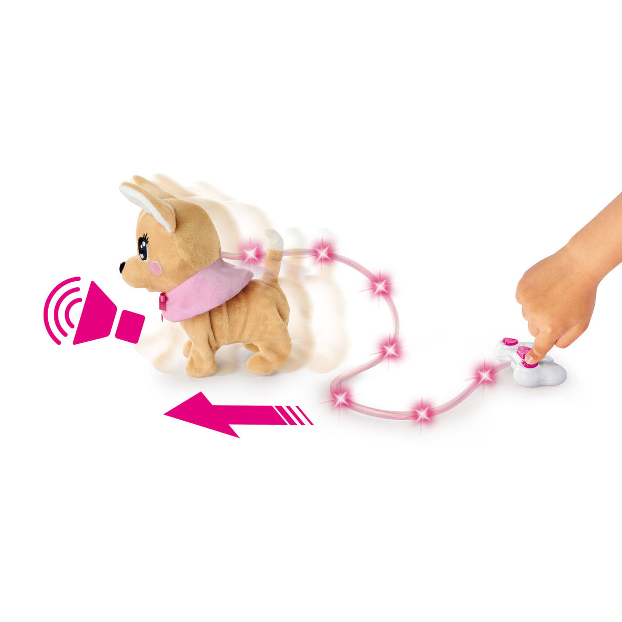 Simba chi chi elsker doven hundegang med fjernbetjening