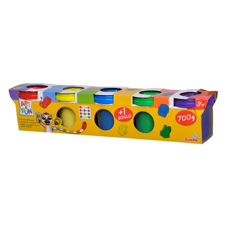 Simba art fun børneler - 5 lerpotter