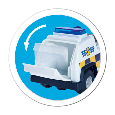 Simba Fireman Sam Police 4x4 Jeep med leget figur