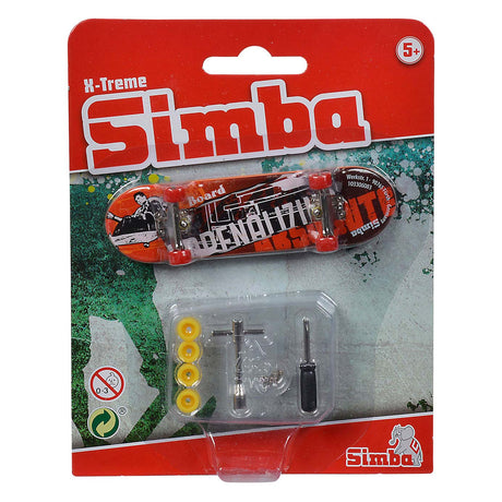 Simba finger skateboard x-treme farve med tilbehør
