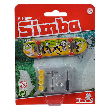 Simba finger skateboard x-treme farve med tilbehør