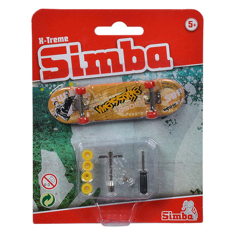 Simba finger skateboard x-treme farve med tilbehør