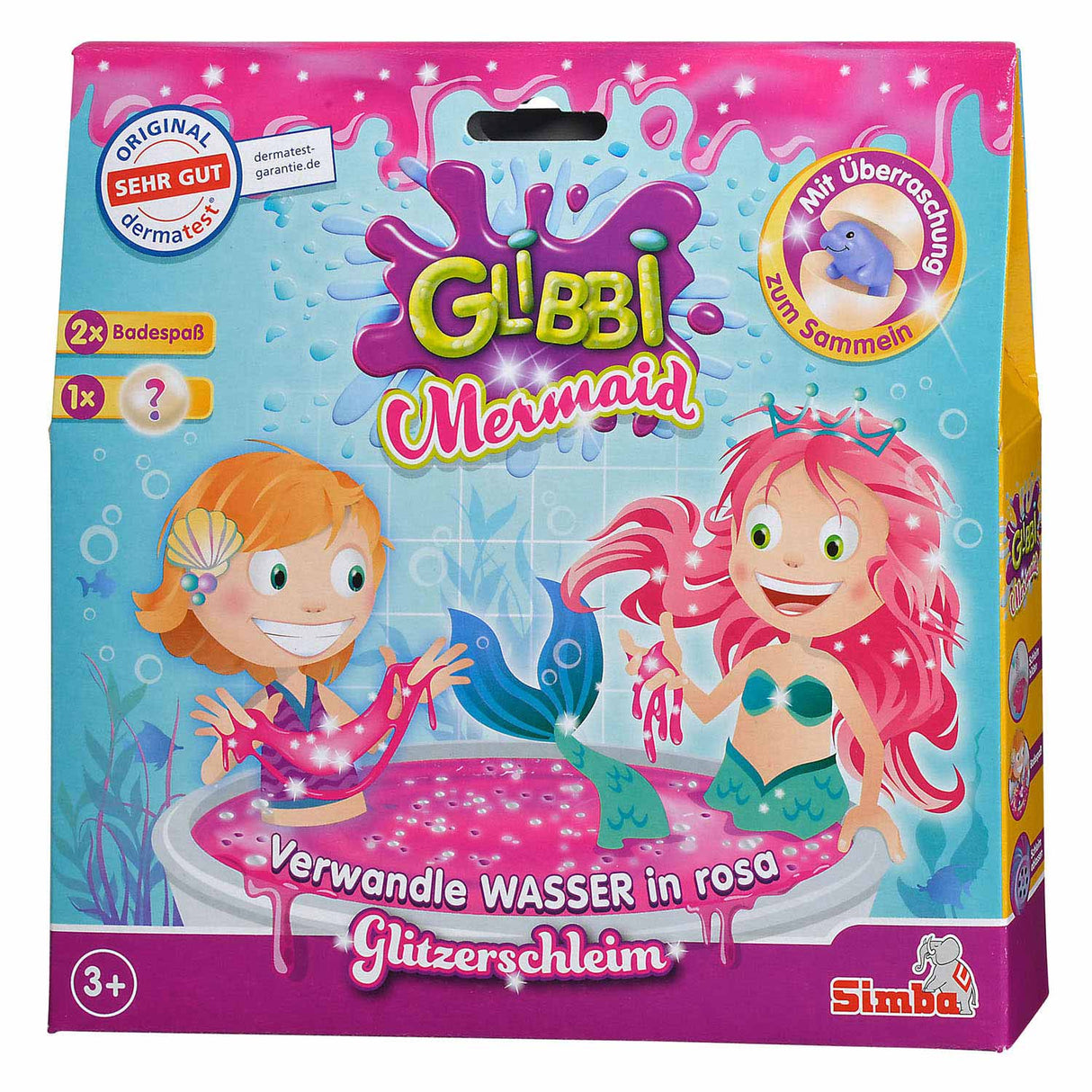 Glibbi glibb havfrue bad pulver
