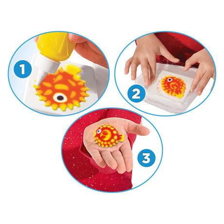 Simba aqua gelz kolossalt sæt, 13 flasker farvegel, 30 ml hver, 16 forme, 6x tilsætningsstof, fra 8 år - hobbypakke