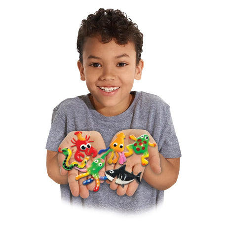 Simba aqua gelz kolossalt sæt, 13 flasker farvegel, 30 ml hver, 16 forme, 6x tilsætningsstof, fra 8 år - hobbypakke