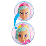 Nyfødt baby havfrue badpop