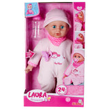 Simba laura baby dukke flaskefodring