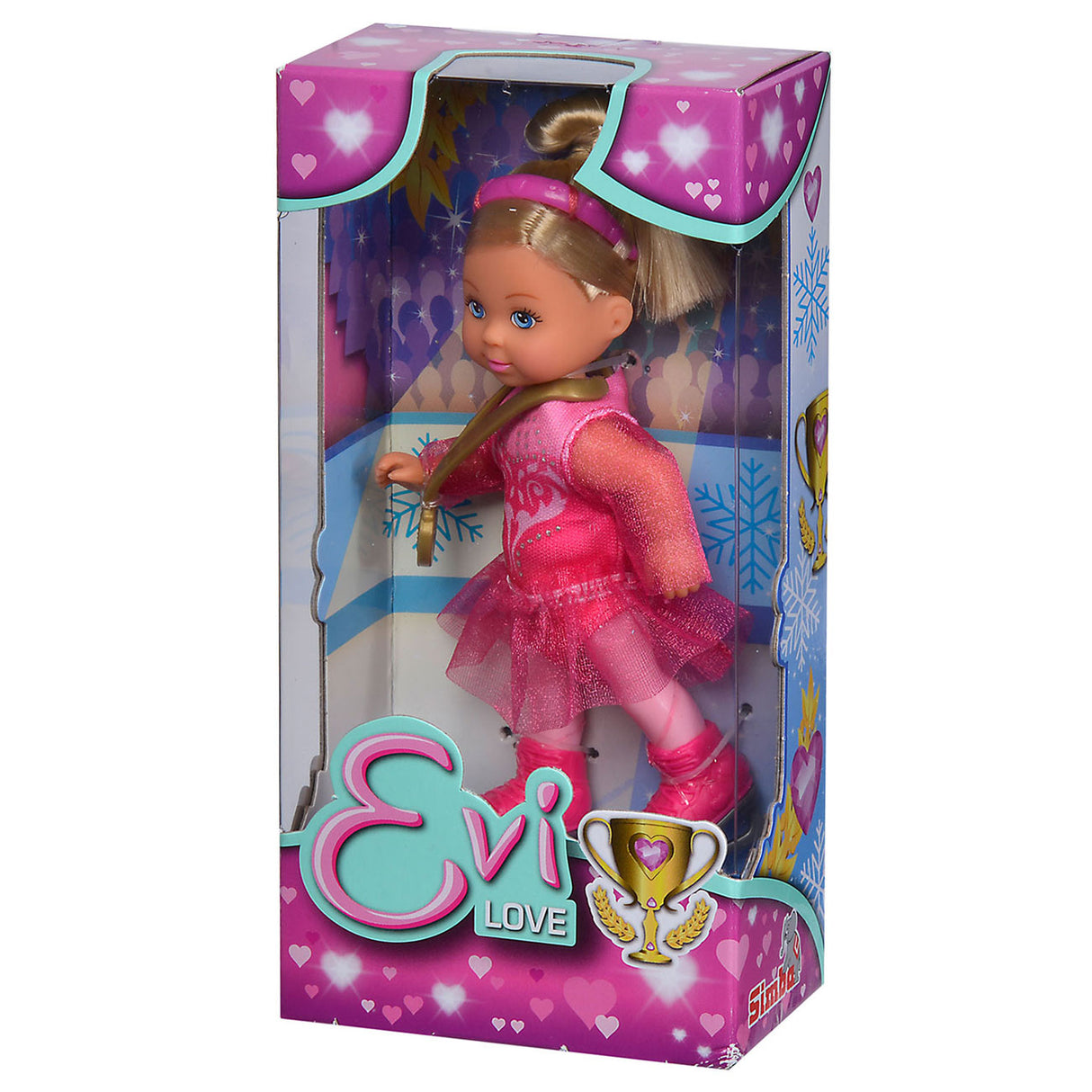 Evi elsker mini dukke skater