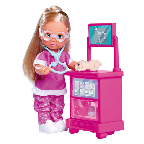 Evi elsker mini dukke hvalpe læge