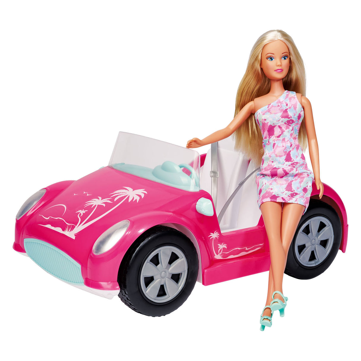 Steffi elsker modedukke med cabriolet
