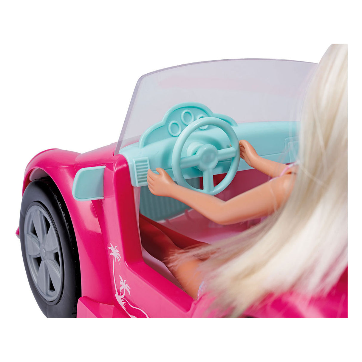 Steffi elsker modedukke med cabriolet
