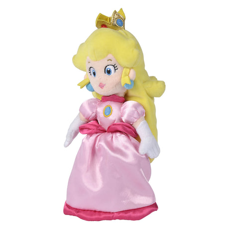 Simba super mario plys krammefarvet fersken, 27 cm