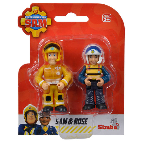 Simba brandmand sam lege figurer dobbelt sæt - action figurer legetøj.