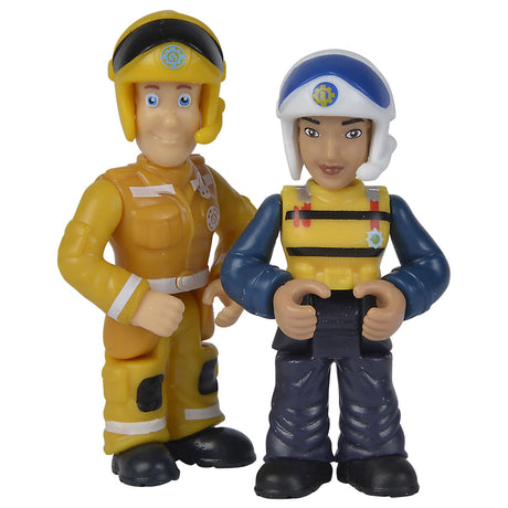 Simba brandmand sam lege figurer dobbelt sæt - action figurer legetøj.