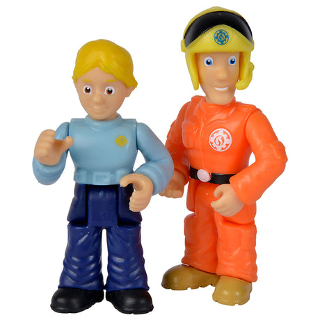 Simba brandmand sam lege figurer dobbelt sæt - action figurer legetøj.