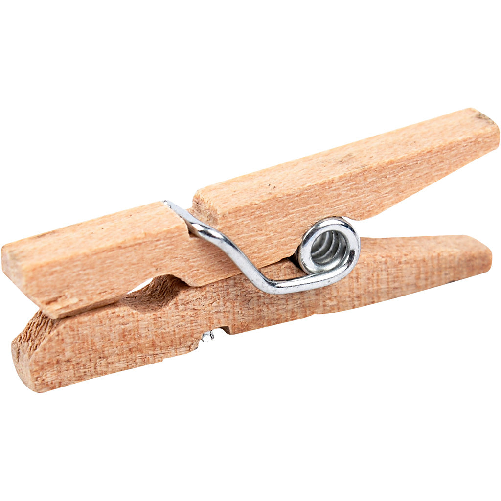 Creativ virksomhed https: www.cchobby.nl tøjklemmer-l-25-mm-b-3-mm-30-piece-1-box