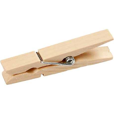Creativ firma tøjklemmer, l: 48 mm, b: 6 mm, 50 stk. 1 æske