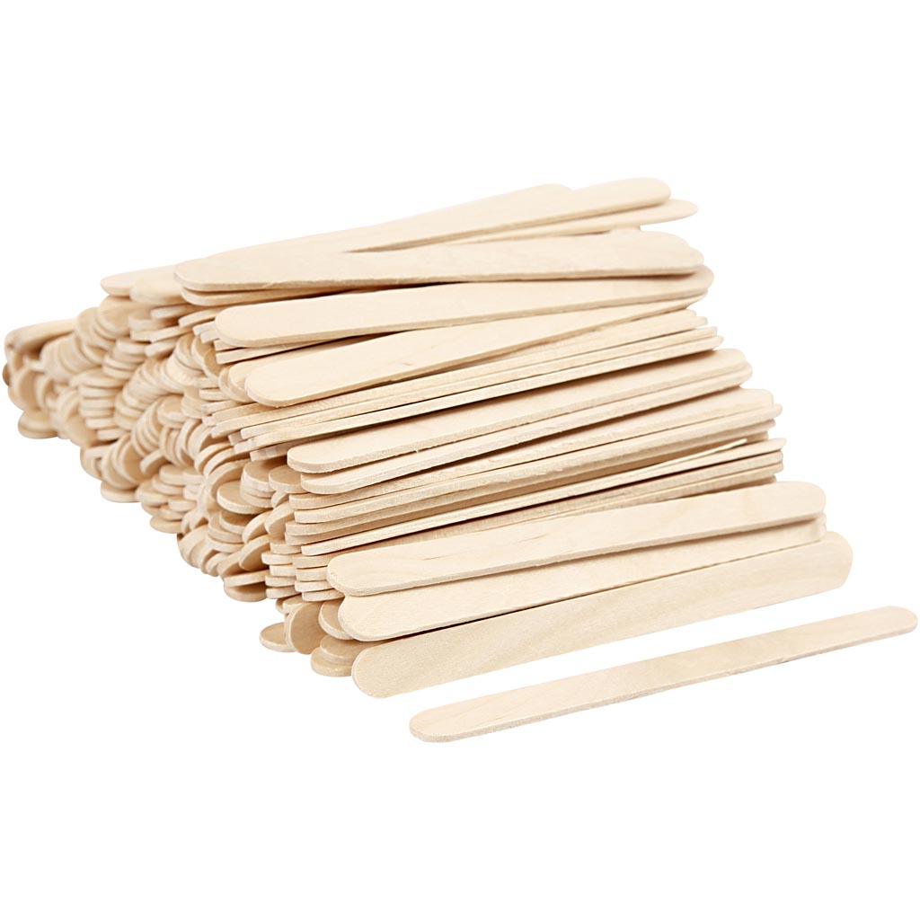Creativ virksomhed https: www.cchobby.nl popsicle sticks-l-11-5-cm-b-10-mm-natural-200-piece-1-box-564761
