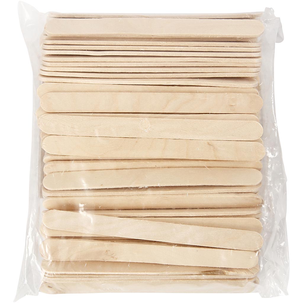 Creativ virksomhed https: www.cchobby.nl popsicle sticks-l-11-5-cm-b-10-mm-natural-200-piece-1-box-564761