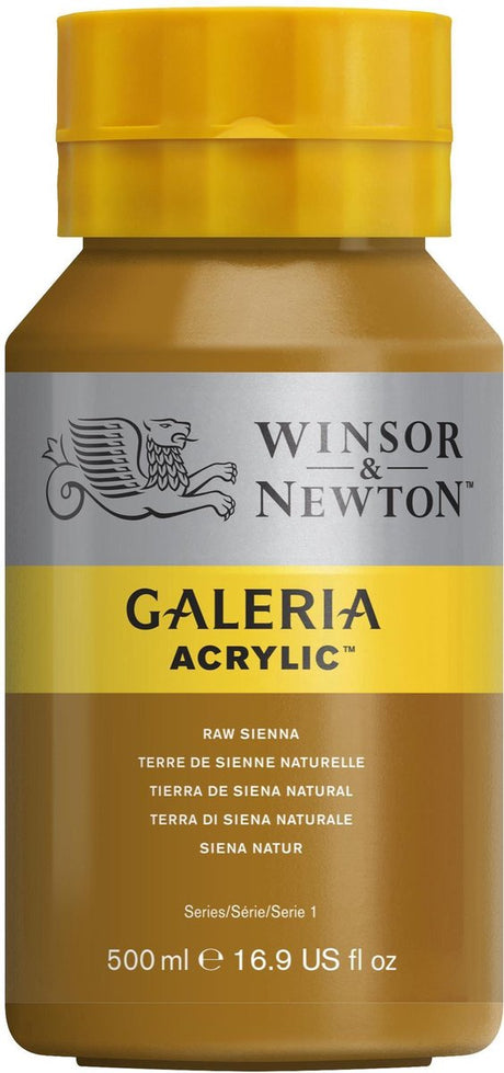 Winsor newton galeria acryl 500ml raw sienna