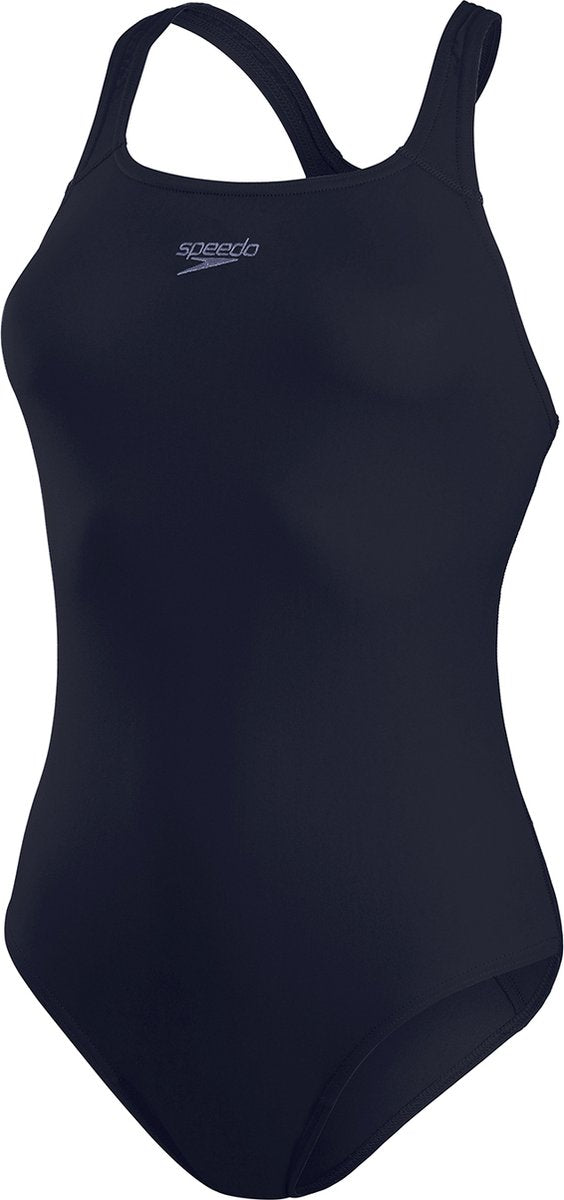 Speedo eco+ medaljevinder sportsbadedragt til kvinder - marineblå