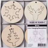 Creativ virksomhed https: www.cchobby.nl 2-in-1-hanging-decorations-d-7-cm-hole size-3-mm-thickness-4-mm-8-piece-1-box