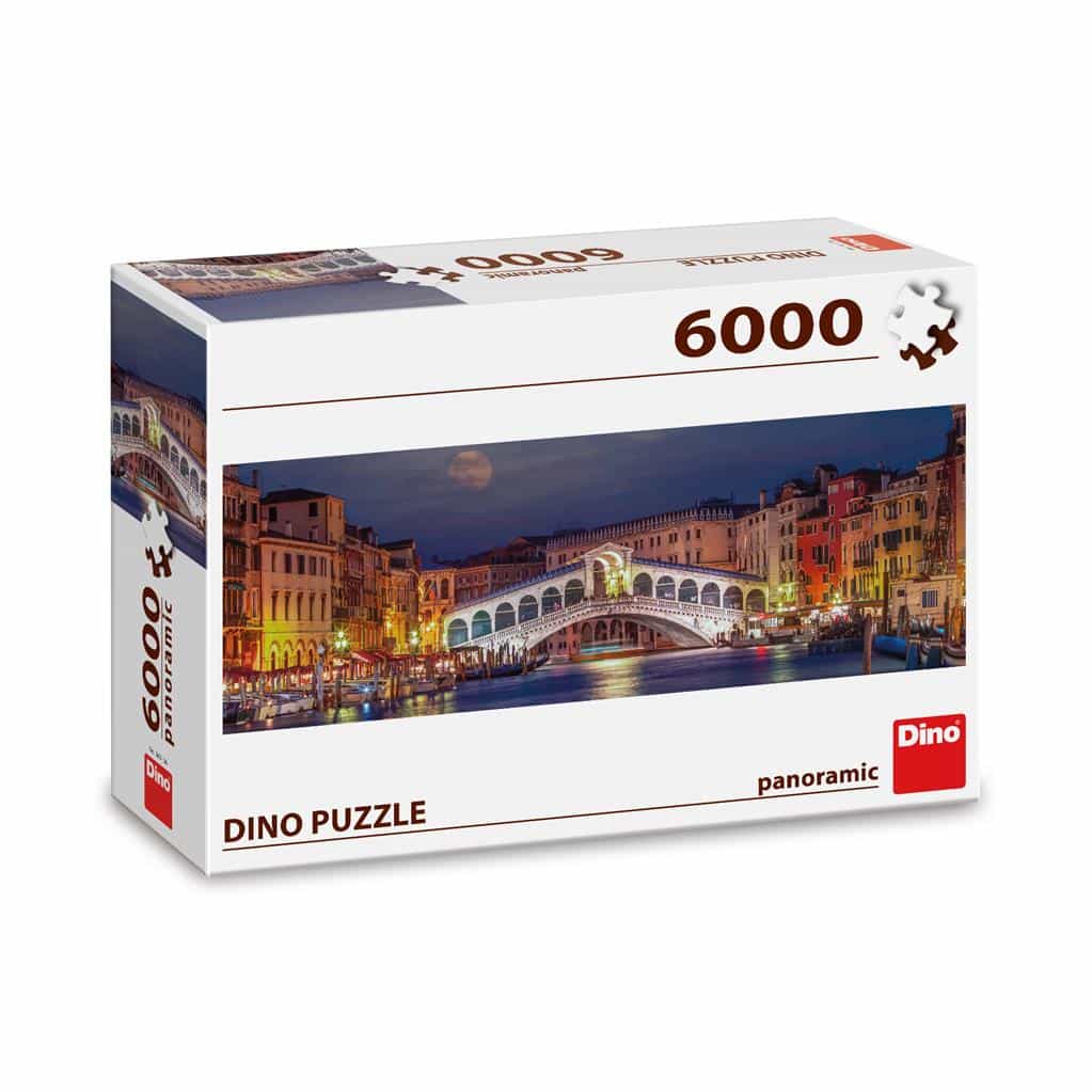 Dinotoys dino puslespil af Rialtobroen Venedig Italien - 6000 brikker