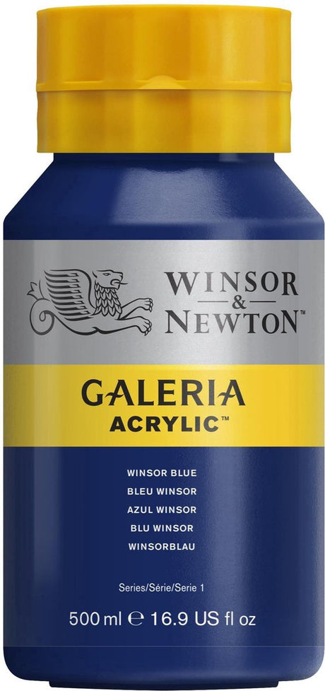 Winsor Newton Galeria Akryl 500ml Winsor Blå