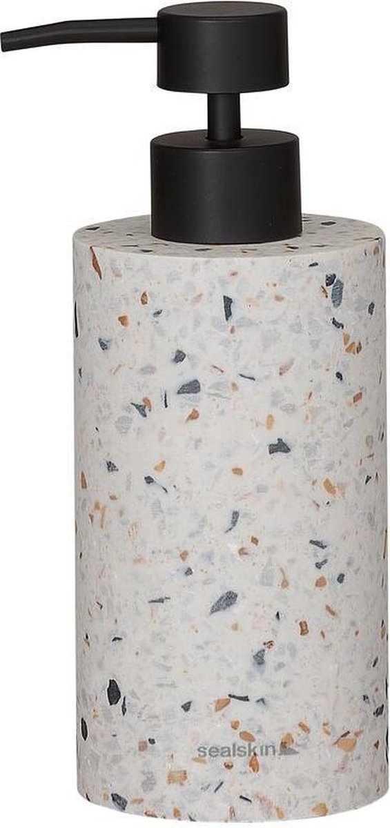 Sealskin blend - zeepdispenser 260 ml - vrijstaand - terrazzo