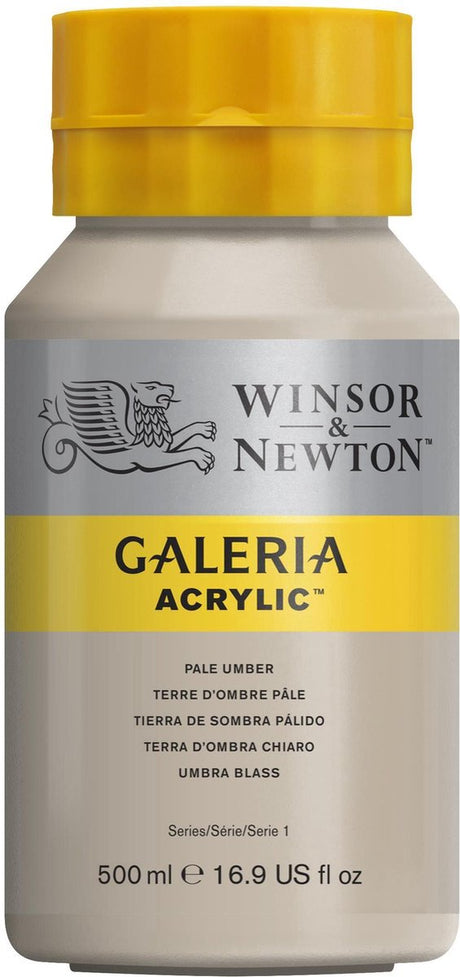 Winsor newton galeria akryl 500ml bleg umbra