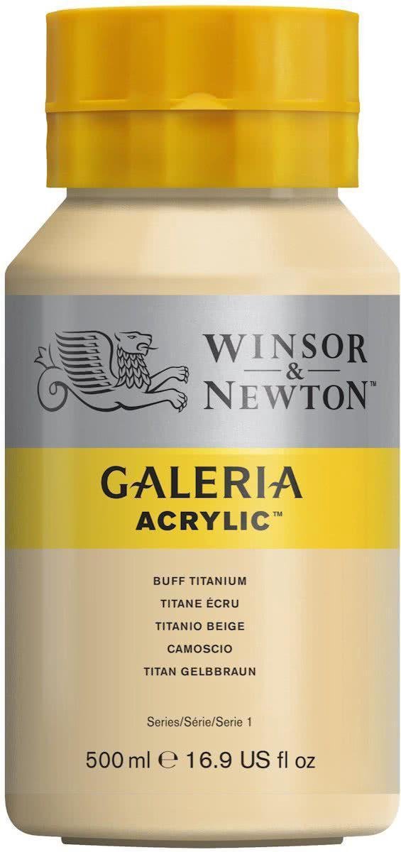 Winsor newton galeria akryl 500ml buff titanium