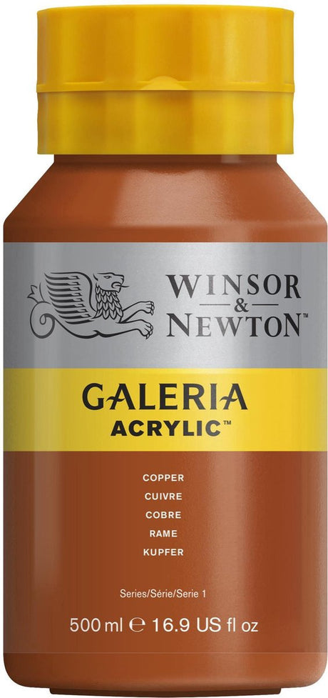 Winsor newton galeria acryl 500ml copper
