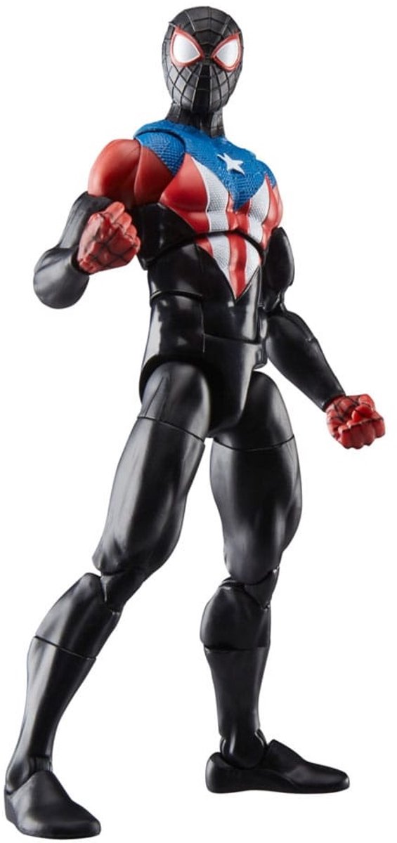 Hasbro spider-man 2 marvel legends gamerverse actionfigur miles morales (boricua jakkesæt) 15 cm actionfigur