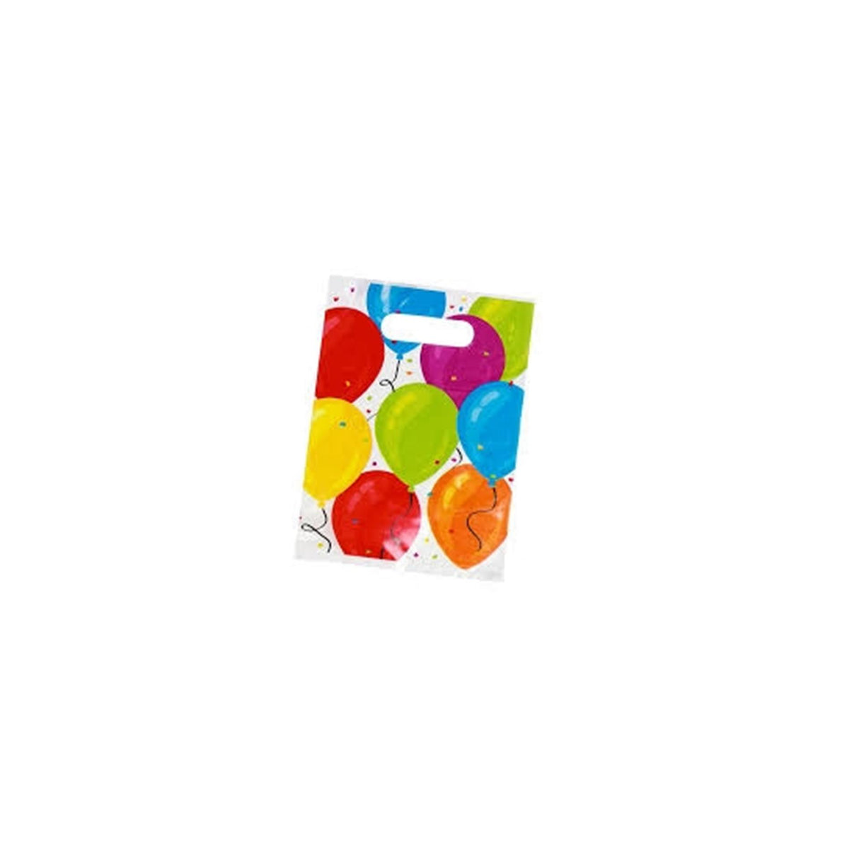 Party bags 23x16cm 6pcs PE dispensing bags 23x16cm 6pcs PE