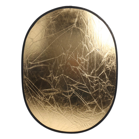 Linkstar refleksskærm 2 i 1 r-90120gs guld sølv 90x120 cm
