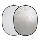 Linkstar refleksskærm 2 i 1 r-6090sw sølv hvid 60x90 cm
