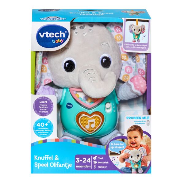 Vtech kæle og lege elefantgrå