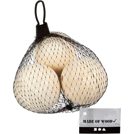 Creativ virksomhed https: www.cchobby.nl træ-perle-d-60-mm-hul-størrelse-9-mm-3-stykke-1-kasse